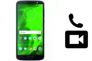 Making video calls with a Moto G6 64GB