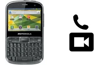 Making video calls with a Motorola Defy Pro XT560