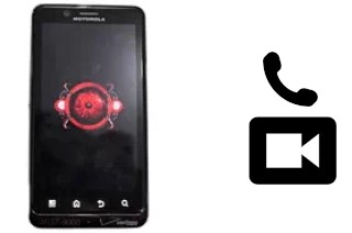 Making video calls with a Motorola Droid Bionic Targa