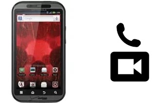 Making video calls with a Motorola DROID BIONIC XT865