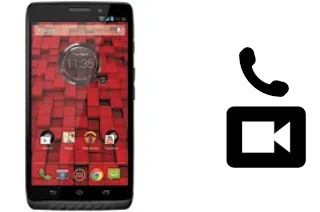 Making video calls with a Motorola DROID Maxx