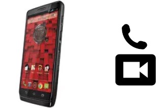 Making video calls with a Motorola DROID Mini