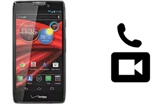 Making video calls with a Motorola DROID RAZR MAXX HD