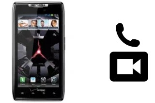 Making video calls with a Motorola DROID RAZR XT912