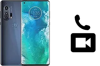Making video calls with a Motorola Edge+