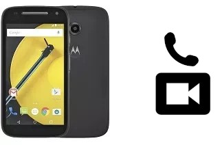 Making video calls with a Motorola Moto E (2nd gen)