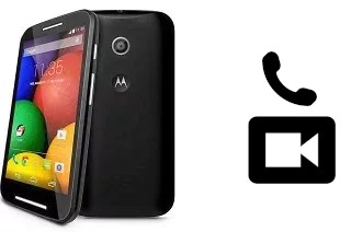 Making video calls with a Motorola Moto E