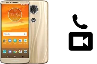 Making video calls with a Motorola Moto E5 Plus