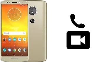 Making video calls with a Motorola Moto E5