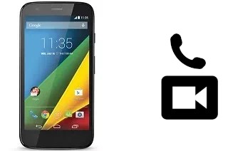 Making video calls with a Motorola Moto G