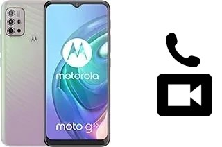 Making video calls with a Motorola Moto G10