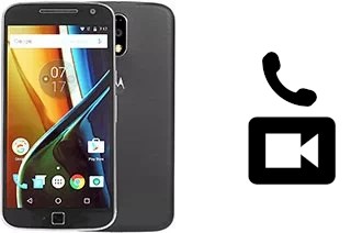 Making video calls with a Motorola Moto G4 Plus