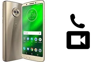 Making video calls with a Motorola Moto G6 Plus