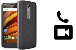 Making video calls with a Motorola Moto X Force