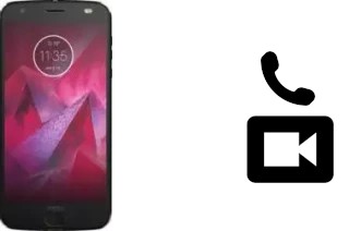 Making video calls with a Motorola Moto Z2 Force Edition