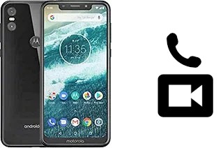 Making video calls with a Motorola One (P30 Play)