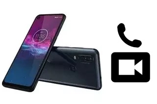 Making video calls with a Motorola One Action