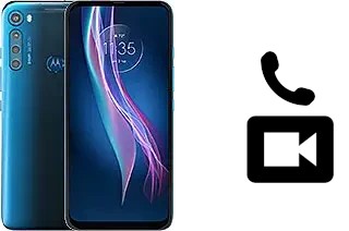Making video calls with a Motorola One Fusion+