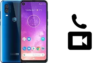 Making video calls with a Motorola One Vision