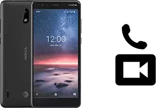 Making video calls with a Nokia 3.1 A