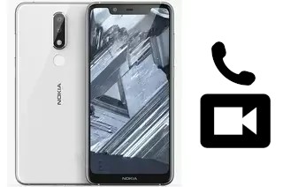 Making video calls with a Nokia 5.1 Plus