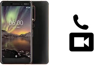 Making video calls with a Nokia 6.1