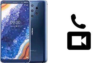 Making video calls with a Nokia 9 PureView