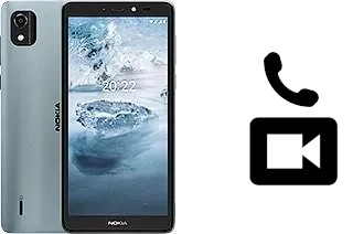 Making video calls with a Nokia C2 2nd Edition