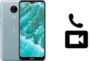 Making video calls with a Nokia C30
