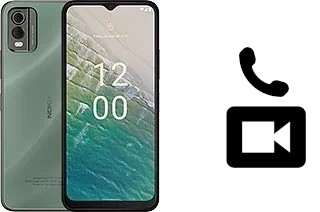 Making video calls with a Nokia C32