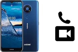 Making video calls with a Nokia C5 Endi