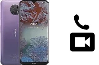 Making video calls with a Nokia G10