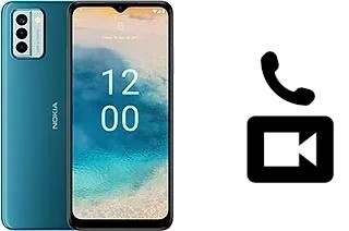 Making video calls with a Nokia G22