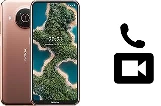 Making video calls with a Nokia X20