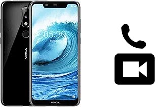 Making video calls with a Nokia 5.1 Plus (Nokia X5)