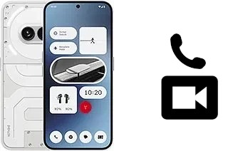 Making video calls with a Nothing Phone (2a)