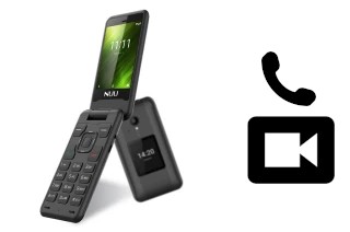 Making video calls with a NUU Mobile F4L Flip Phone