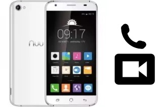 Making video calls with a NUU-mobile Nuu mobile X4