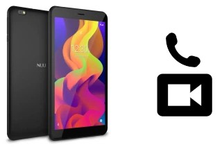 Making video calls with a NUU Mobile Tab 8