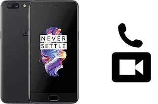 Making video calls with an OnePlus 5