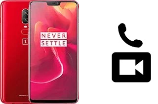 Making video calls with an OnePlus 6