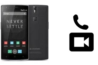 Making video calls with an OnePlus One