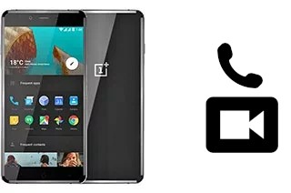 Making video calls with an OnePlus X