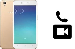 Making video calls with an Oppo A37