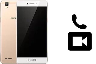 Making video calls with an Oppo A53