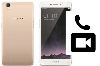 Making video calls with an Oppo A53m