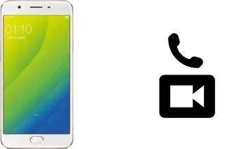 Making video calls with an Oppo A59S