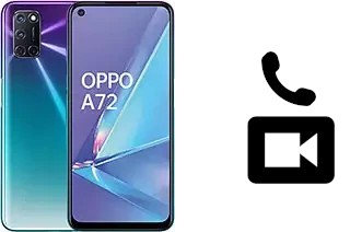 Making video calls with an Oppo A72