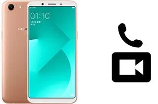 Making video calls with an Oppo A83