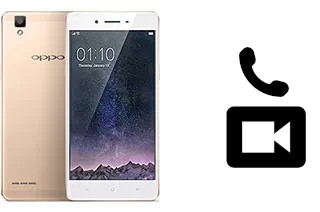 Making video calls with an Oppo F1